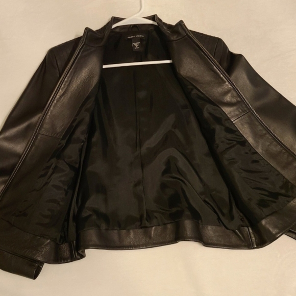 womens leather jacket - Picture 5 of 8